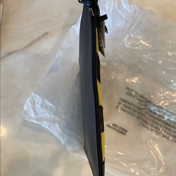 Alice+Olivia Stace Face Large Zip Pouch w/ Multicolor Wristlet NWT Pristine - Picture 12 of 13